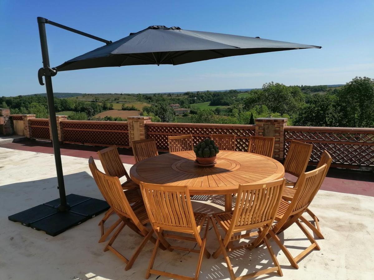 Villa Les Hauts Vallons Puylaroque Ngoại thất bức ảnh