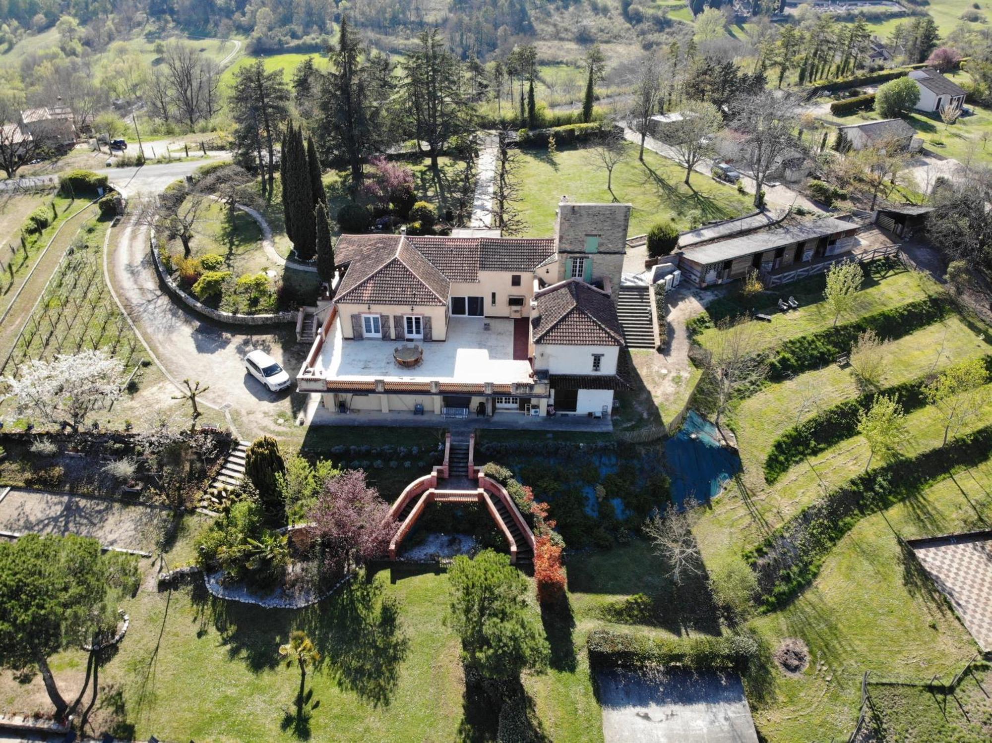 Villa Les Hauts Vallons Puylaroque Ngoại thất bức ảnh